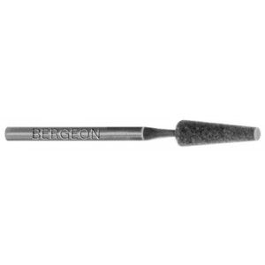 Meule en carbure de silicium, Ø 4 mm, sur tige acier Ø 2.35 mm