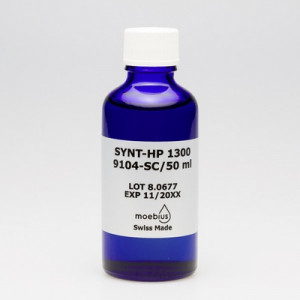 Huile MOEBIUS Synt-HP-1300 9104, incolore 100% synthétique, pour haute pression, 20 ml