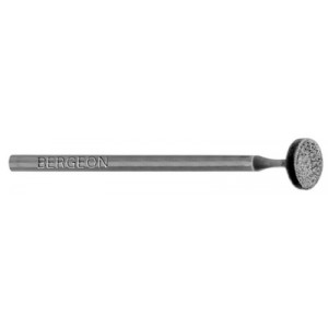 Meule en carbure de silicium, Ø 6 mm, sur tige acier Ø 2.35 mm