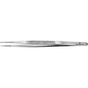 Brucelles B-NOX en acier inox, pointes L1, rainurée, bonne duretée, longueur 160 mm