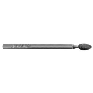 Meule en carbure de silicium, Ø 2 mm, sur tige acier Ø 2.35 mm