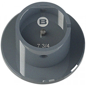 Porte-mouvement standard Bergeon, calibre 7 3/4’’’, en aluminium anodisé