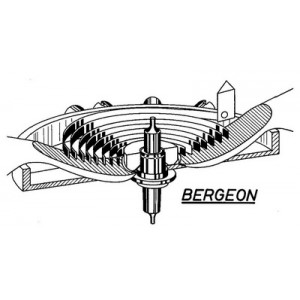 Paire de leviers pour viroles, longueur 105 mm, largeur 1.7 mm