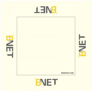 Tissu B-Net, 33 x 33 cm