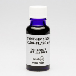 Huile MOEBIUS Synt-HP-1300 9104, fluorescente, 100% synthétique, pour haute pression, 20 ml