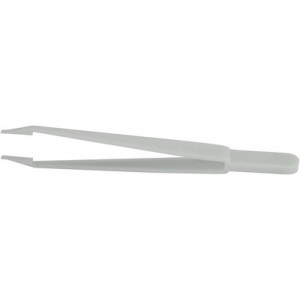 Brucelles en plastique pointes fines pour pile, longueur 120 mm