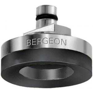 Tasseau ventouse dessus en adiprène tendre, Ø 22 mm