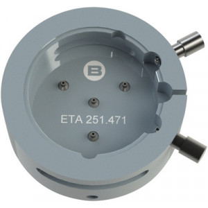 Porte-mouvement spécifique ETA 251.471, calibre 10 1/2’’’, en aluminium anodisé