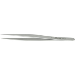 Brucelles en acier antimagnétique B-JET, finition standard, pointes 0, convient pour les travaux nécessitants une précision moindre, longueur 120 mm