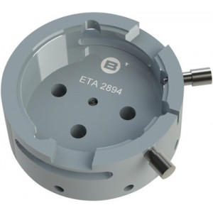 Porte-mouvement spécifique ETA 2894-2, calibre 12 1/2’’’, en aluminium anodisé