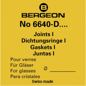 Joint I pour verres minéraux No 204, en paquet de 2 pièces