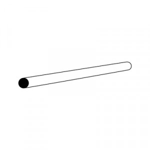 Pierre Degussit ronde, 100 x Ø 6 grain moyen