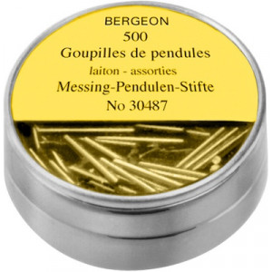 Goupille en laiton pour réveils et pendules, en paquet de 500 pièces