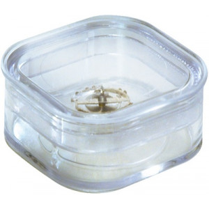 Boîte à membrane élastique, 39 x 39 x 17.8 mm