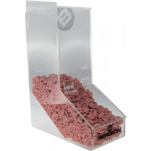 Distributeur de doigtiers en plexiglas, avec protection UV