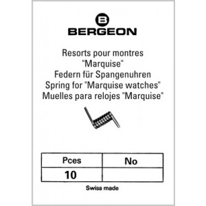 Ressort pour montres "Marquise" No 47, en paquet de 10 pièces