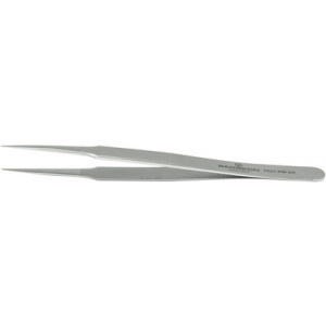 Brucelle B-NOX en acier inox, à pointes plates polies et carrées 2A