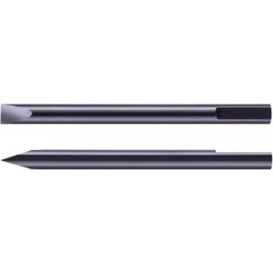Mèche en acier 20AP, Ø 0.60 mm, en paquet de 10 pièces