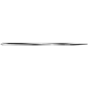 Burin à queue, losange, en acier outil, poli, 2.00 x 2.00 mm, longueur 110 mm