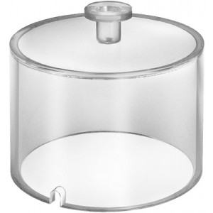 Cloche transparente incassable, Ø 100 x 90 mm