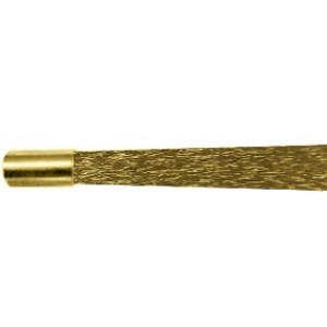 Brosses de rechange en laiton, Ø 4 mm, en paquet de 24 pièces