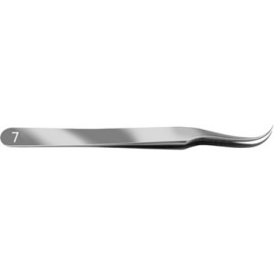 Brucelles en acier inox Dumont, pointes 7, longueur 110 mm