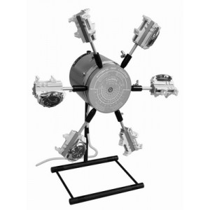 Appareil de contrôle Cyclotest, pour 6 têtes de montres, 4 rpm, 110 V