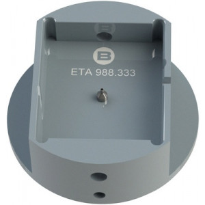 Porte-mouvement spécifique ETA 988.333, calibre 9 3/4’’’ x 11 1/2’’’, en aluminium anodisé