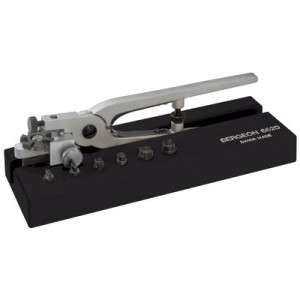 Pince pour découper les bracelets en cuir, en laiton chromé sablé, lougueur 160 mm