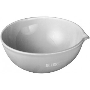 Capsule en porcelaine réfractaire, demi-profonde, Ø 40 mm