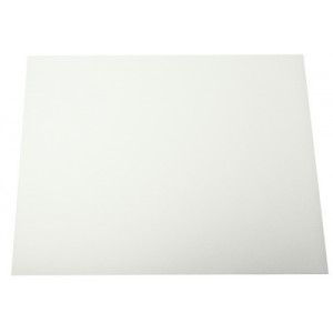 Sous-mains autocollant blanc, 320 x 240 x 0,5 mm, en paquet 10 pièces