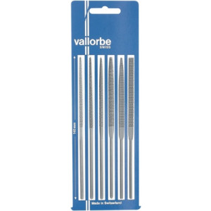 Assortiment de 6 râpes (limes aiguilles), en blister
