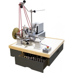 Tour BERGEON 50, sur socle bois, 100/4000 rpm, 220 V