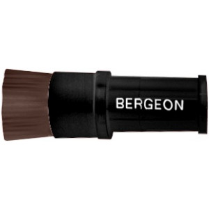 Brosse rude brune en matière synthétique