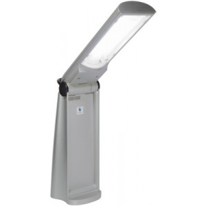 Lampe portative LED à accumulateur, tube 13 W, hauteur 28 cm
