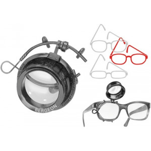 Loupe à droite pour lunettes ARY standard No 2,5, grossissement 4 x