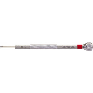 Tournevis d'horloger en laiton chromé, Ø 1.20 mm
