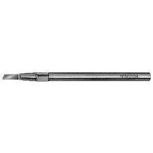 Burin widia en métal dur, forme lame, pour tiges de remontoirs, etc, largeur: 6 mm, épaisseur: 0.5 mm