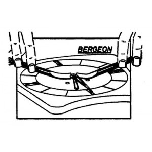 Paire de leviers aux aiguilles, longueur 105 mm, largeur 7 mm