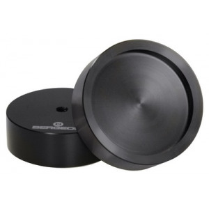 Tasseau creusé en POM, filetage M6, épaisseur 14 mm, Ø 45 mm