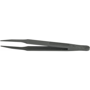 Brucelles en fibre de carbone, pointes 2A, longueur 115 mm