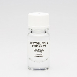 Huile MOEBIUS de test N° 1, pour vérifier la présence de l'épilame sur une surface, 5 ml