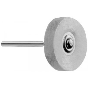Petite brosse en feutre, Ø 21 x 5 mm, sur tige Ø 2.35 mm