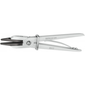 Pince aux tenons en fonte aluminium, avec mâchoires en acier, longueur 125 mm