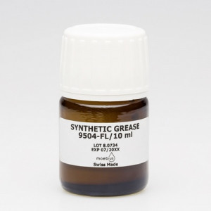 Graisse MOEBIUS 9504, fluorescente, 100% synthétique, pour frottement élevé, 10 ml