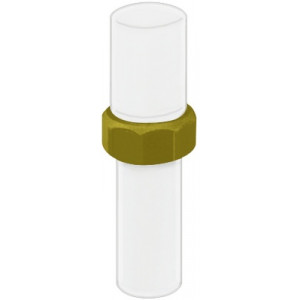 Mèche à flancs parallèles en acier rapide, Ø 0.70 mm, en tube de 2 pièces