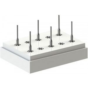 Assortiment de 6 goupilles, Ø 0.40, 0.60, 0.80, 1.00, 1.50 et 2.00 mm
