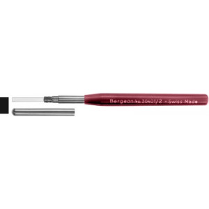 Brunissoir en saphir, plat, largeur 4 mm