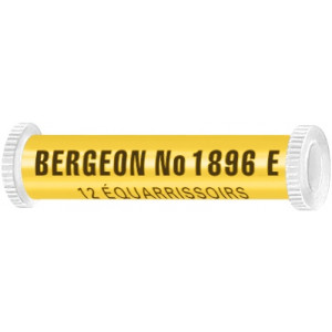 Assortiment de 12 équarrissoirs à chaussées
