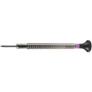 Tournevis d’horloger à profilé spécial et mèches à flancs parallèles, Ø 1.60 mm